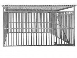 ŠUNS VOLJERAS 3X2 – VOLJERAS IŠ CINKUOTŲ PROFILIŲ